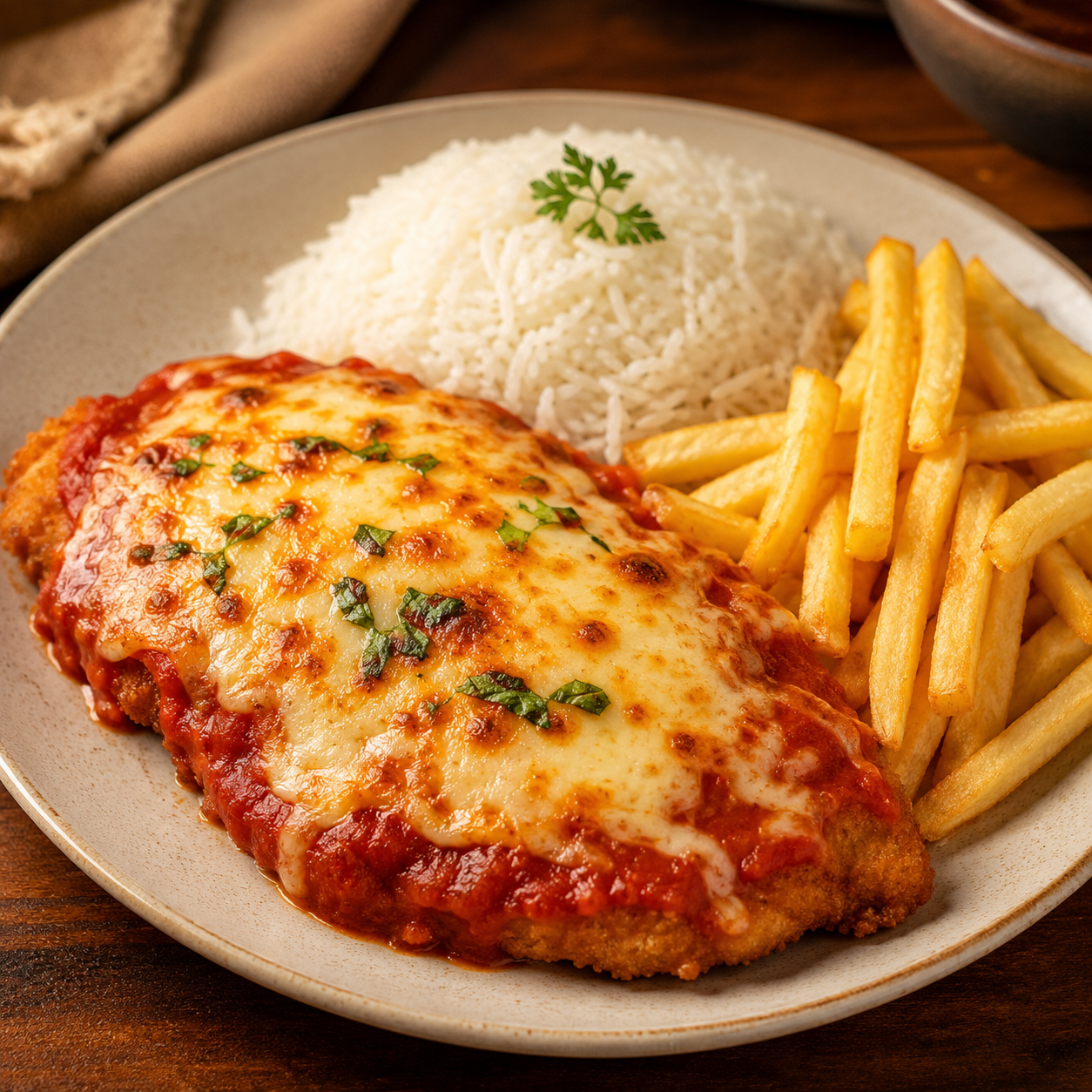 Frango à parmegiana