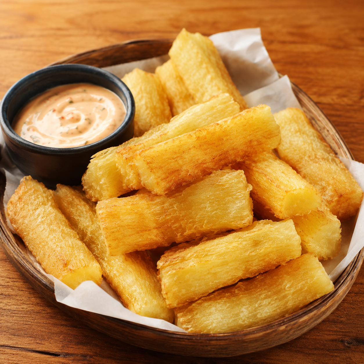 Mandioca frita
