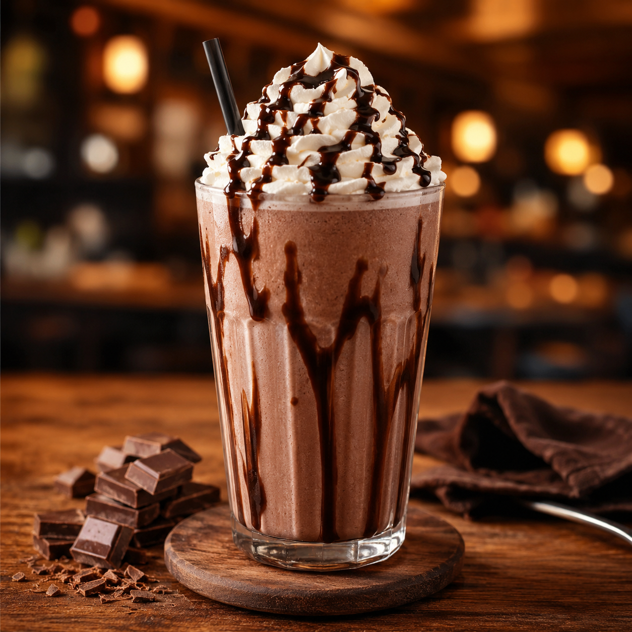 Milkshake de chocolate