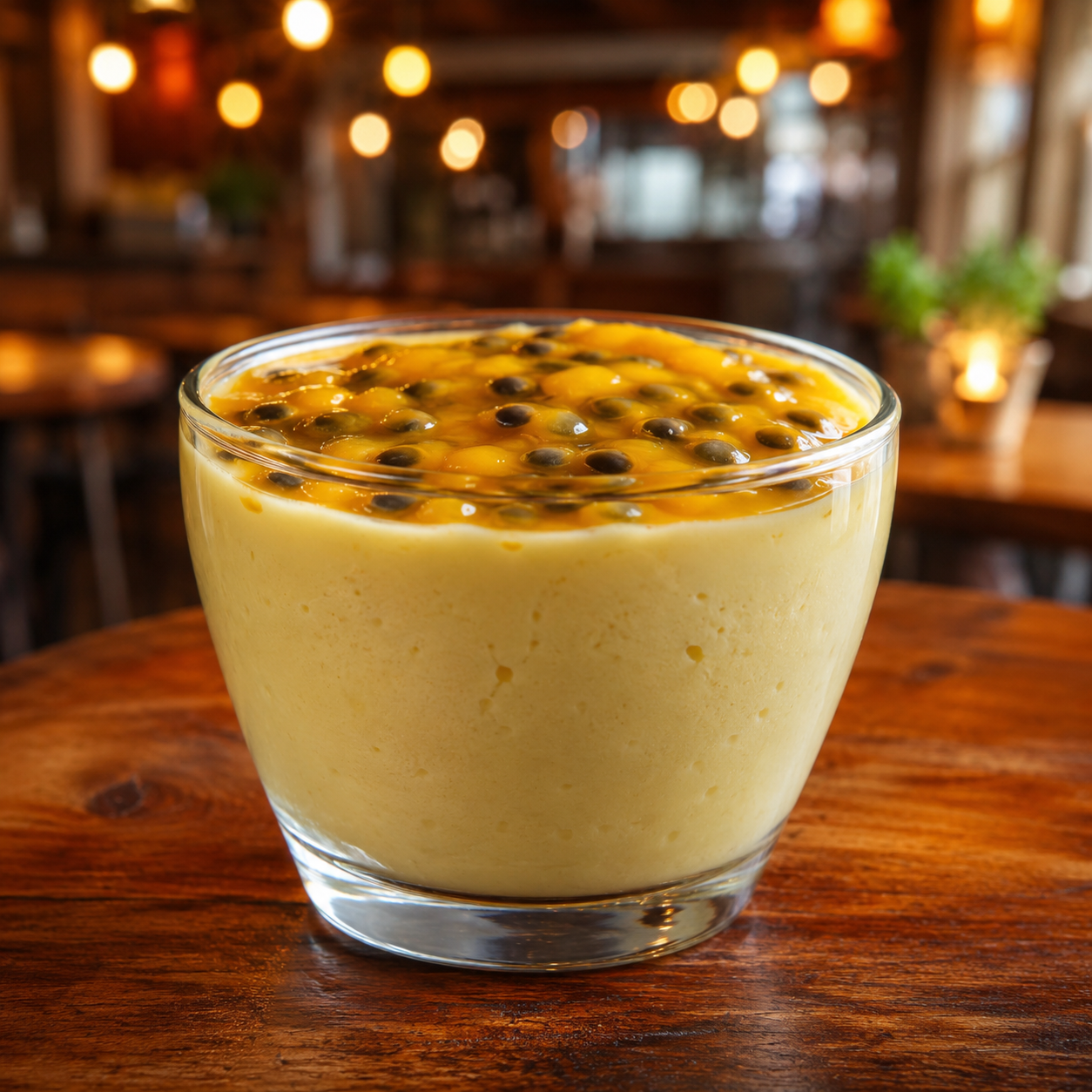 Mousse de maracujá